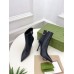 Gucci Signoria Ankle Boots in Black Leather
