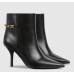 Gucci Signoria Ankle Boots in Black Leather