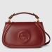 Gucci New Blondie Small Handle Bag in Red Leather