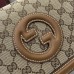 Gucci New Blondie Small Handle Bag in Beige Original GG Canvas