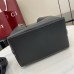 Gucci GG Emblem Mini Bucket Bag in Black Calfskin