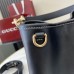 Gucci GG Emblem Mini Bucket Bag in Black Calfskin