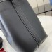 Gucci GG Emblem Mini Bucket Bag in Black Calfskin