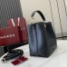 Gucci GG Emblem Mini Bucket Bag in Black Calfskin