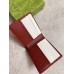 Gucci Bi-fold Wallet in Beige Supreme Canvas with Red Interior