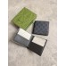 Gucci Bi-fold Wallet in Black Supreme Canvas with Grey Interior