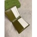 Gucci Bi-fold Wallet in Black Supreme Canvas with Green Interior