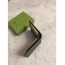 Gucci Bi-fold Wallet in Black Supreme Canvas with Green Interior