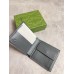 Gucci Bi-fold Coin Wallet in Black Supreme Canvas with Grey Interior