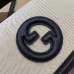 Gucci New Blondie Small Handle Bag in Canvas with Black Leather