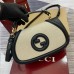 Gucci New Blondie Small Handle Bag in Canvas with Black Leather