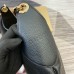 Gucci B Medium Shoulder Bag in Black Grained Leather