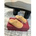 Gucci Horsebit Mules in Beige GG Suede with Shearling