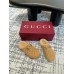 Gucci Horsebit Mules in Beige GG Suede with Shearling