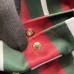 Gucci GG Emblem Mini Bucket Bag in Beige GG Canvas with Black Leather