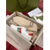 Gucci Womens White Ace Sneakers with Interlocking G