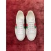 Gucci Womens White Ace Sneakers with Interlocking G