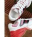 Gucci Womens Rhyton Sneakers in Pink Mesh with Leather