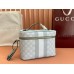Gucci Ophidia Medium Travel Bag in Dusty Blue GG Supreme Canvas