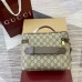 Gucci Porter Medium Travel Bag in Beige GG Supreme Canvas