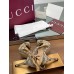 Gucci Horsebit Slingback Pumps with Crystals in Beige GG Canvas