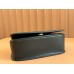 Gucci Blondie Mini Shoulder Bag with Enamel G in Black Leather