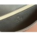 Gucci Blondie Mini Shoulder Bag with Enamel G in Black Leather