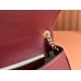 Gucci Blondie Mini Shoulder Bag with Enamel G in Red Leather