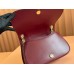 Gucci Blondie Small Shoulder Bag with Enamel G in Red Leather