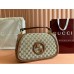 Gucci New Blondie Medium Top Handle Bag in Original GG Canvas