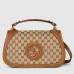 Gucci New Blondie Medium Top Handle Bag in Original GG Canvas