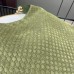 Gucci B Medium Shoulder Bag in Green Suede Leather