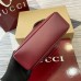 Gucci Blondie Mini Camera Bag in Red Calf Leather