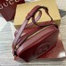 Gucci Blondie Mini Camera Bag in Red Calf Leather