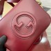 Gucci Blondie Mini Camera Bag in Red Calf Leather