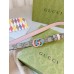 Gucci GG Marmont Reversible Belt 20MM in GG Canvas with Pink Leather