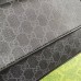 Gucci Small Crossbody Bag in Black GG Supreme Canvas