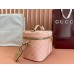 Gucci Ophidia Medium Travel Bag in Dusty Pink GG Supreme Canvas