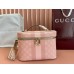 Gucci Ophidia Medium Travel Bag in Dusty Pink GG Supreme Canvas