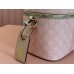 Gucci Ophidia Medium Travel Bag in Dusty Pink GG Supreme Canvas
