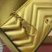 Gucci GG Marmont Super Mini Bag in Gold Metallic Leather