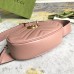 Gucci GG Marmont Belt Bag In Dusty Pink Matelasse Leather