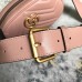 Gucci GG Marmont Belt Bag In Dusty Pink Matelasse Leather