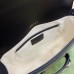Gucci Horsebit 1955 Soft Mini Shoulder Bag in GG Canvas with Black Leather