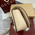 Gucci Blondie Small Shoulder Bag with Enamel G in Light Pink Leather