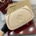 Gucci Blondie Small Shoulder Bag with Enamel G in Light Pink Leather