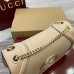 Gucci Blondie Small Shoulder Bag with Enamel G in Light Pink Leather
