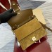 Gucci Dionysus Mini Top Handle Bag in Brown GG Suede Leather