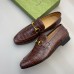Gucci Mens Jordaan Loafers in Brown Crocodile Embosses Leather