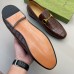 Gucci Mens Jordaan Loafers in Brown Crocodile Embosses Leather
